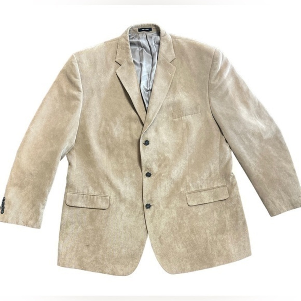Calvin Klein Soft Corduroy Sports Coat Blazer Camel Color Size 36R